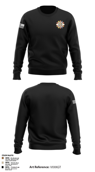 Crew Neck Sweatshirt, A co 1/109, National Guard, Teamtime, Team time, sublimation, custom sports apparel, team uniforms, spirit wear, spiritwear, sports uniforms, custom shirts, team store, custom team store, fundraiser sports, apparel fundraiser