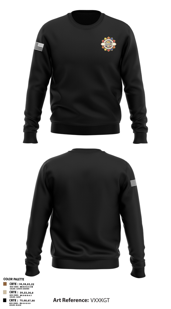 Crew Neck Sweatshirt, A co 1/109, National Guard, Teamtime, Team time, sublimation, custom sports apparel, team uniforms, spirit wear, spiritwear, sports uniforms, custom shirts, team store, custom team store, fundraiser sports, apparel fundraiser