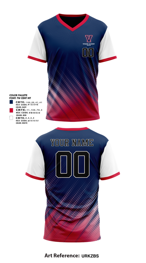 Mens Soccer Jersey, Voyager Academy Men's Soccer, Men's Soccer, Teamtime, Team time, sublimation, custom sports apparel, team uniforms, spirit wear, spiritwear, sports uniforms, custom shirts, team store, custom team store, fundraiser sports, apparel fundraiser