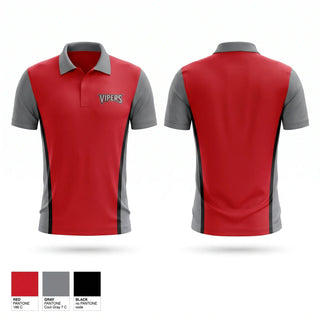 Short Sleeve Performance Polo, Vipers, Softball, Teamtime, Team time, sublimation, custom sports apparel, team uniforms, spirit wear, spiritwear, sports uniforms, custom shirts, team store, custom team store, fundraiser sports, apparel fundraiser