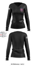 QN Rescue 88120245 Women's Long Sleeve V-neck Shirt - 3