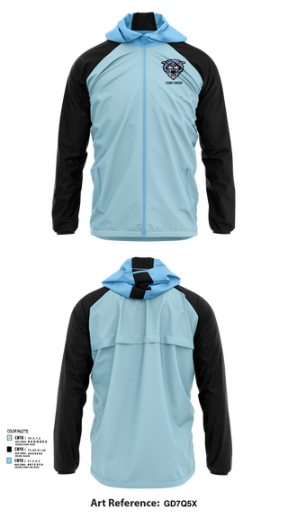 Windbreaker, Cubs, Cheer, Teamtime, Team time, sublimation, custom sports apparel, team uniforms, spirit wear, spiritwear, sports uniforms, custom shirts, team store, custom team store, fundraiser sports, apparel fundraiser