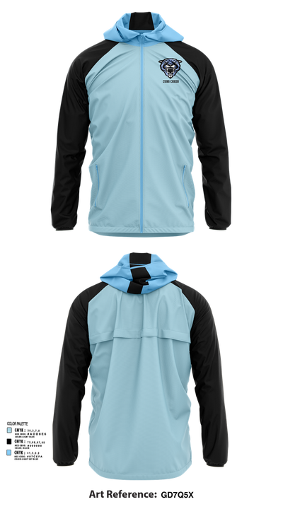 Cubs 30467708 Windbreaker - 1