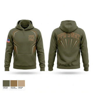 Hoodie, PPD SWAT, Police, Teamtime, Team time, sublimation, custom sports apparel, team uniforms, spirit wear, spiritwear, sports uniforms, custom shirts, team store, custom team store, fundraiser sports, apparel fundraiser