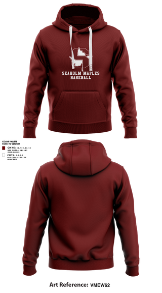 Hoodie, Seaholm Maples Baseball, Baseball, Teamtime, Team time, sublimation, custom sports apparel, team uniforms, spirit wear, spiritwear, sports uniforms, custom shirts, team store, custom team store, fundraiser sports, apparel fundraiser