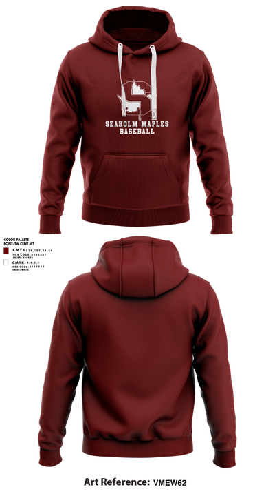 Seaholm Maples Baseball 89772667 Hoodie - 2