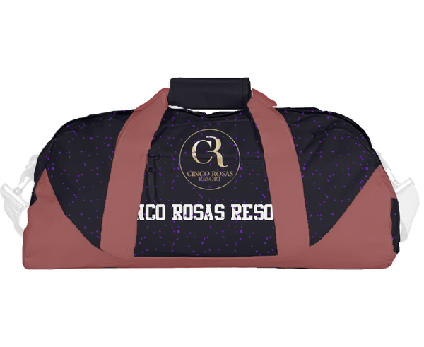 Duffle Bag, Cinco Rosas Resort, Tennis, Teamtime, Team time, sublimation, custom sports apparel, team uniforms, spirit wear, spiritwear, sports uniforms, custom shirts, team store, custom team store, fundraiser sports, apparel fundraiser