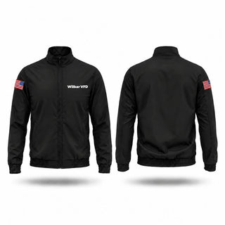 Windbreaker, Wilbar VFD, Fire Department, Teamtime, Team time, sublimation, custom sports apparel, team uniforms, spirit wear, spiritwear, sports uniforms, custom shirts, team store, custom team store, fundraiser sports, apparel fundraiser