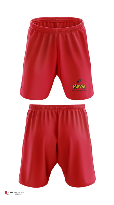 Muvit 8063137 Athletic Shorts With Pockets - 15