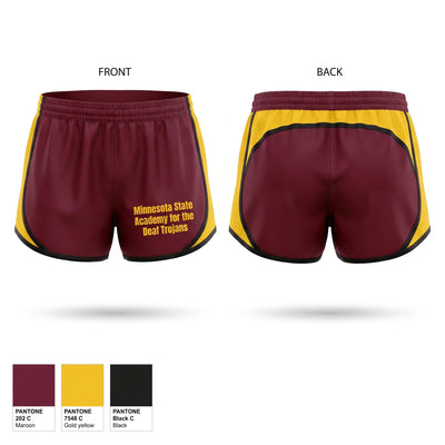 Minnesota State Academy for the Deaf Trojans Women's Shorts - 1