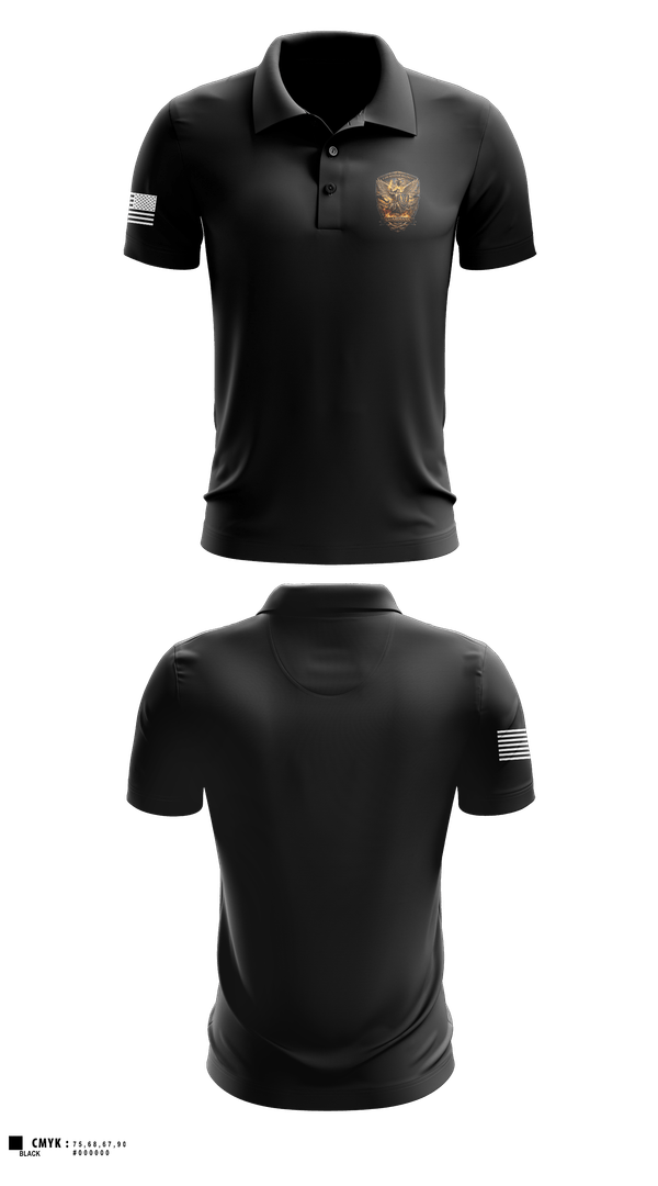 Short Sleeve Performance Polo, 2-210th Aviation Regiment, Army, Teamtime, Team time, sublimation, custom sports apparel, team uniforms, spirit wear, spiritwear, sports uniforms, custom shirts, team store, custom team store, fundraiser sports, apparel fundraiser