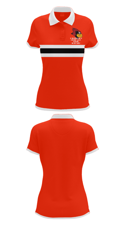 Ridgefield Park Senior High School Wrestling 5921831 Short Sleeve Performance Polo - 35