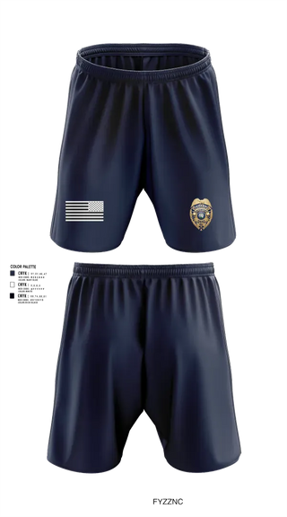 Athletic Shorts With Pockets, Davenport Police Department, Police, Teamtime, Team time, sublimation, custom sports apparel, team uniforms, spirit wear, spiritwear, sports uniforms, custom shirts, team store, custom team store, fundraiser sports, apparel fundraiser