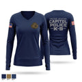 United States Capitol Police K9 Old School Cotton Feel Shirt - 1