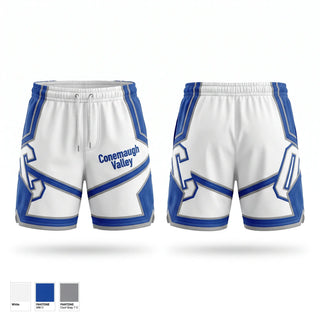 Athletic Shorts With Pockets, Conemaugh valley, , Teamtime, Team time, sublimation, custom sports apparel, team uniforms, spirit wear, spiritwear, sports uniforms, custom shirts, team store, custom team store, fundraiser sports, apparel fundraiser