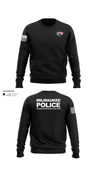 Crew Neck Sweatshirt, D3 Violent Crimes Reduction Team, Police, Teamtime, Team time, sublimation, custom sports apparel, team uniforms, spirit wear, spiritwear, sports uniforms, custom shirts, team store, custom team store, fundraiser sports, apparel fundraiser