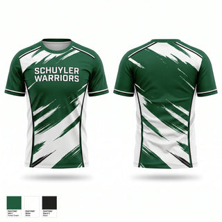 Football Jersey, Schuyler Warriors, Track & Field, Teamtime, Team time, sublimation, custom sports apparel, team uniforms, spirit wear, spiritwear, sports uniforms, custom shirts, team store, custom team store, fundraiser sports, apparel fundraiser