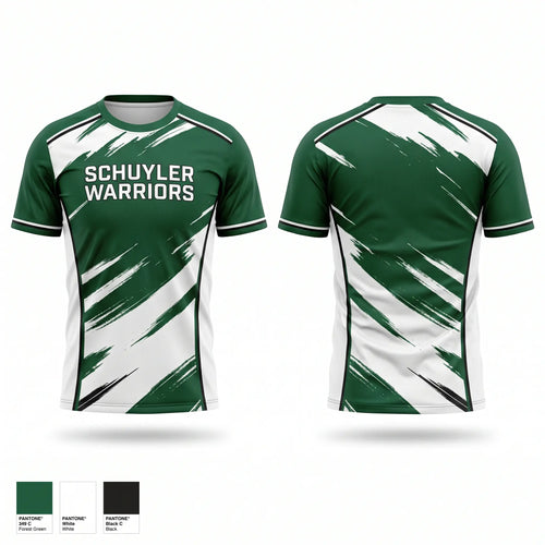 Football Jersey, Schuyler Warriors, Track & Field, Teamtime, Team time, sublimation, custom sports apparel, team uniforms, spirit wear, spiritwear, sports uniforms, custom shirts, team store, custom team store, fundraiser sports, apparel fundraiser