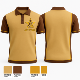 Short Sleeve Performance Polo, AZ STARZ, Baseball, Teamtime, Team time, sublimation, custom sports apparel, team uniforms, spirit wear, spiritwear, sports uniforms, custom shirts, team store, custom team store, fundraiser sports, apparel fundraiser