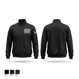 Windbreaker, Fairmont Police Department, Police, Teamtime, Team time, sublimation, custom sports apparel, team uniforms, spirit wear, spiritwear, sports uniforms, custom shirts, team store, custom team store, fundraiser sports, apparel fundraiser