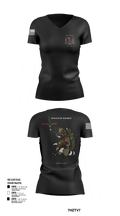 441st Engineer Company 97843489 Women's Short Sleeve V-neck Shirt - 110