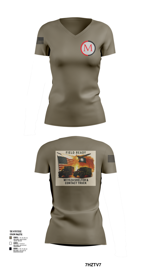 Womens Short Sleeve Vneck Shirt, ManTech, , Teamtime, Team time, sublimation, custom sports apparel, team uniforms, spirit wear, spiritwear, sports uniforms, custom shirts, team store, custom team store, fundraiser sports, apparel fundraiser