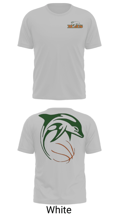 Crawford Mosley High School Basketball 36550483 Short Sleeve Performance Shirt - 5