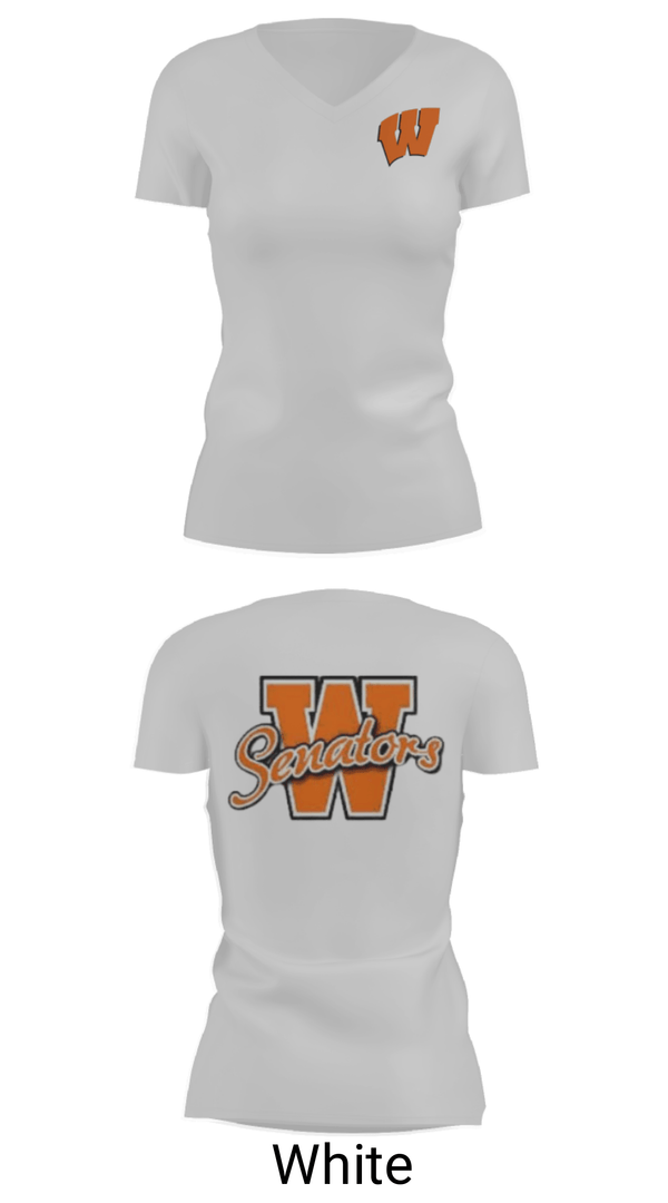 Women's Short Sleeve Vneck Shirt, Portsmouth West High School Basketball, Women's Basketball, Teamtime, Team time, sublimation, custom sports apparel, team uniforms, spirit wear, spiritwear, sports uniforms, custom shirts, team store, custom team store, fundraiser sports, apparel fundraiser