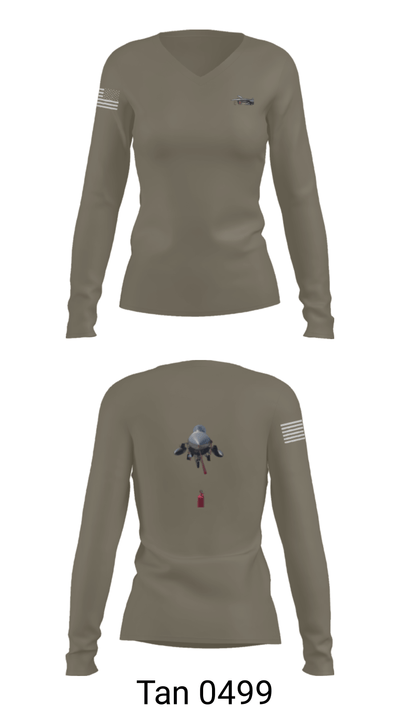 114th fighter wing 2949974 Women's Long Sleeve V-neck Shirt - 39