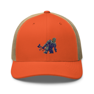 Chief Oliva Retro Trucker Hat | Yupoong 6606
