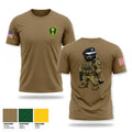 377th MP CO 32842185 Old School Cotton Feel Shirt - 1