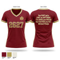 Maple Grove Swim and Dive Team Women's Short Sleeve V-neck Shirt - 1