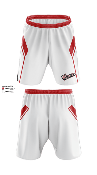 Athletic Shorts With Pockets, Elkton, Baseball, Teamtime, Team time, sublimation, custom sports apparel, team uniforms, spirit wear, spiritwear, sports uniforms, custom shirts, team store, custom team store, fundraiser sports, apparel fundraiser