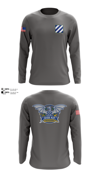 Long Sleeve Performance Shirt, 3DSB H2F, Army, Teamtime, Team time, sublimation, custom sports apparel, team uniforms, spirit wear, spiritwear, sports uniforms, custom shirts, team store, custom team store, fundraiser sports, apparel fundraiser