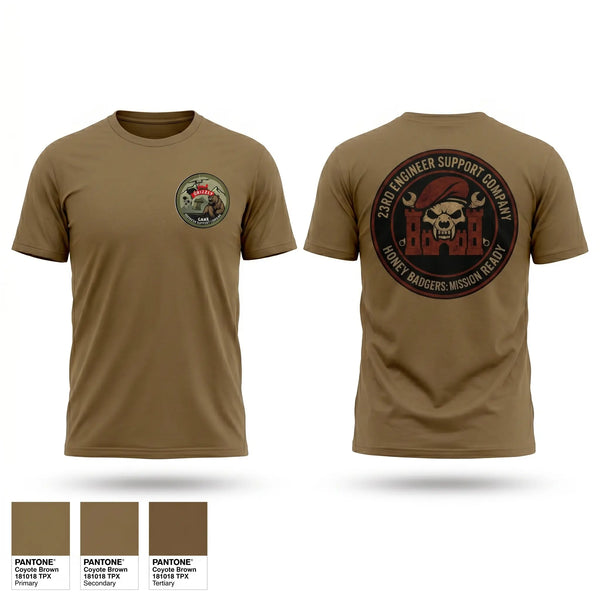 Old School Cotton Feel Shirt, Honey badgers FMT, Army, Teamtime, Team time, sublimation, custom sports apparel, team uniforms, spirit wear, spiritwear, sports uniforms, custom shirts, team store, custom team store, fundraiser sports, apparel fundraiser