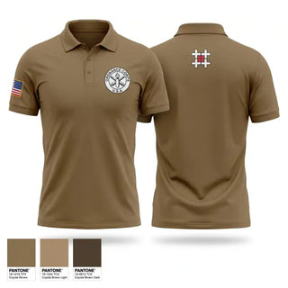 Short Sleeve Performance Polo, 670th Military Police Company, National Guard, Teamtime, Team time, sublimation, custom sports apparel, team uniforms, spirit wear, spiritwear, sports uniforms, custom shirts, team store, custom team store, fundraiser sports, apparel fundraiser