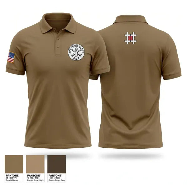 Short Sleeve Performance Polo, 670th Military Police Company, National Guard, Teamtime, Team time, sublimation, custom sports apparel, team uniforms, spirit wear, spiritwear, sports uniforms, custom shirts, team store, custom team store, fundraiser sports, apparel fundraiser