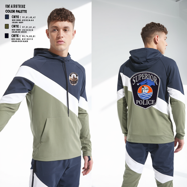 Hoodie, Superior Police Department, , Teamtime, Team time, sublimation, custom sports apparel, team uniforms, spirit wear, spiritwear, sports uniforms, custom shirts, team store, custom team store, fundraiser sports, apparel fundraiser