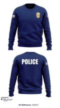 Otoe-Missouria Police Department  Crew Neck Sweatshirt - 3