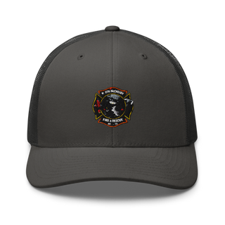North McCreary Fire & Rescue Retro Trucker Hat | Yupoong 6606