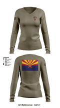 Disturbance Control Team 73726417 Women's Long Sleeve V-neck Shirt - 16