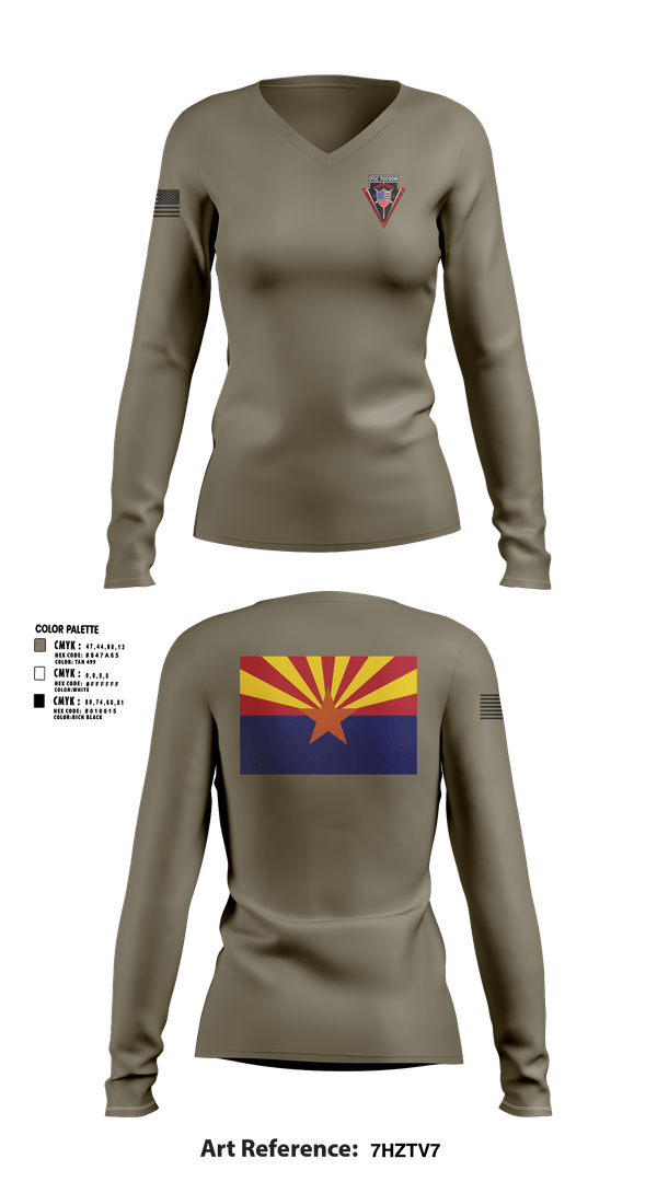 Womens Long Sleeve Vneck Shirt, Disturbance Control Team, Police, Teamtime, Team time, sublimation, custom sports apparel, team uniforms, spirit wear, spiritwear, sports uniforms, custom shirts, team store, custom team store, fundraiser sports, apparel fundraiser