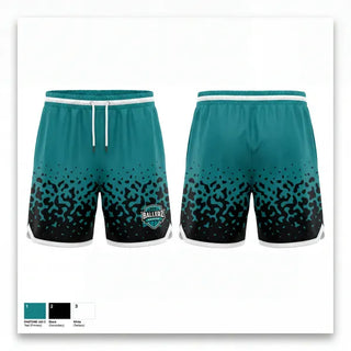Athletic Shorts With Pockets, Nassau Ballerz, Men's Basketball, Teamtime, Team time, sublimation, custom sports apparel, team uniforms, spirit wear, spiritwear, sports uniforms, custom shirts, team store, custom team store, fundraiser sports, apparel fundraiser