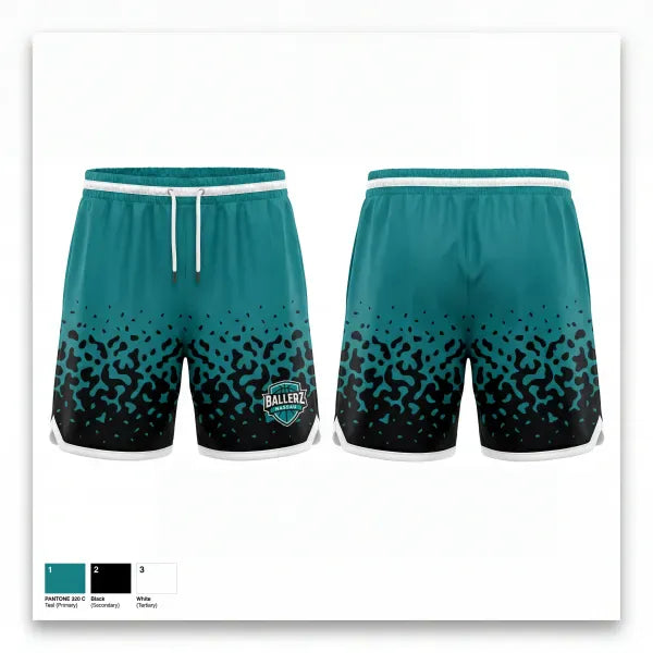 Athletic Shorts With Pockets, Nassau Ballerz, Men's Basketball, Teamtime, Team time, sublimation, custom sports apparel, team uniforms, spirit wear, spiritwear, sports uniforms, custom shirts, team store, custom team store, fundraiser sports, apparel fundraiser