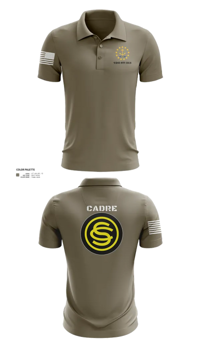 1/243 RTI OCS 50417107 Short Sleeve Performance Polo - 131