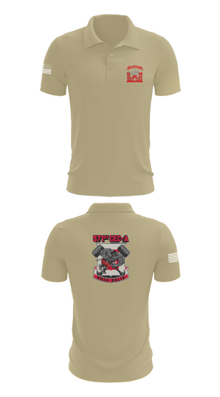 Short Sleeve Performance Polo, 571st CEC-A, , Teamtime, Team time, sublimation, custom sports apparel, team uniforms, spirit wear, spiritwear, sports uniforms, custom shirts, team store, custom team store, fundraiser sports, apparel fundraiser