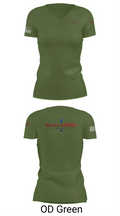 Gallardo Floor’s 5425578 Women's Short Sleeve V-neck Shirt - 48