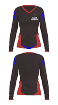 Mae’s Express 42428507 Women's Long Sleeve V-neck Shirt - 27
