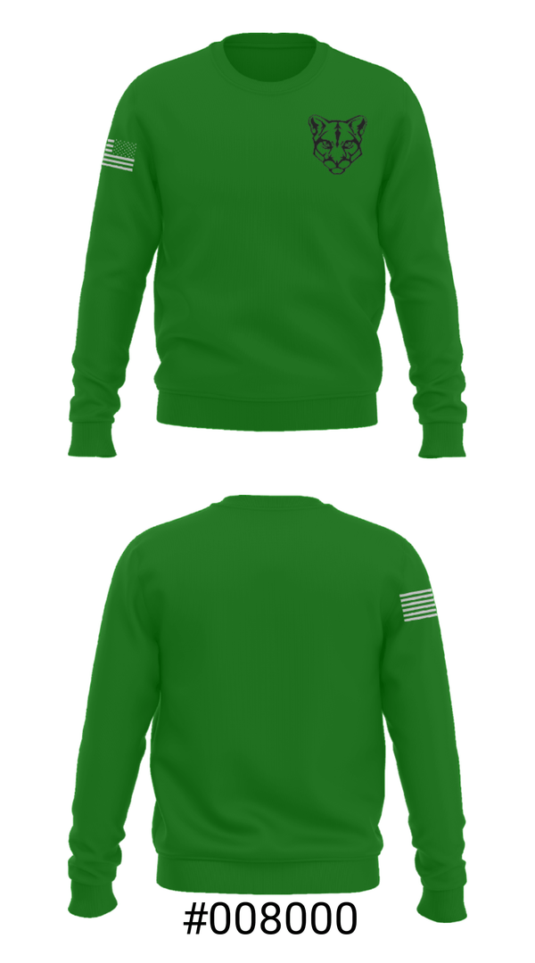 Crew Neck Sweatshirt, Trego School, Spirit Store, Teamtime, Team time, sublimation, custom sports apparel, team uniforms, spirit wear, spiritwear, sports uniforms, custom shirts, team store, custom team store, fundraiser sports, apparel fundraiser