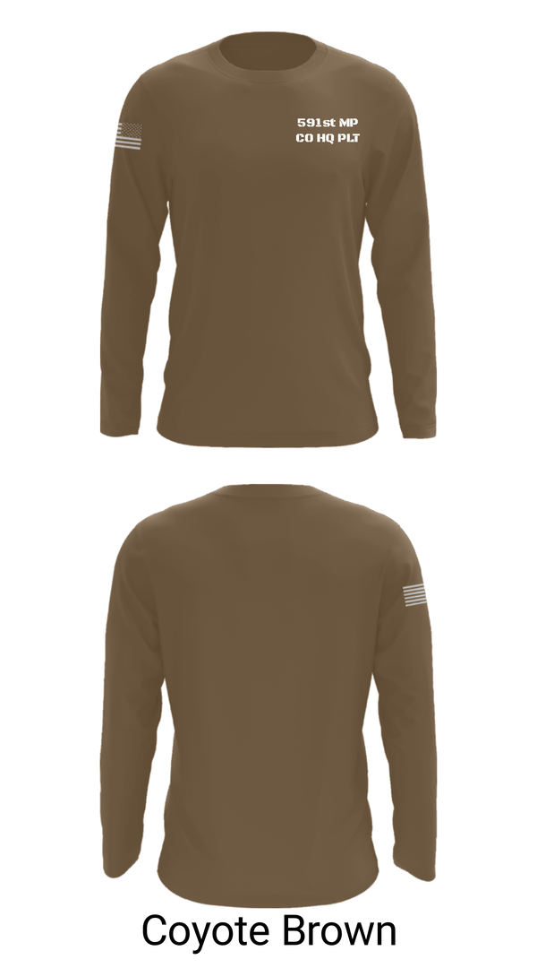 Long Sleeve Performance Shirt, 591st MP CO HQ PLT, Army, Teamtime, Team time, sublimation, custom sports apparel, team uniforms, spirit wear, spiritwear, sports uniforms, custom shirts, team store, custom team store, fundraiser sports, apparel fundraiser